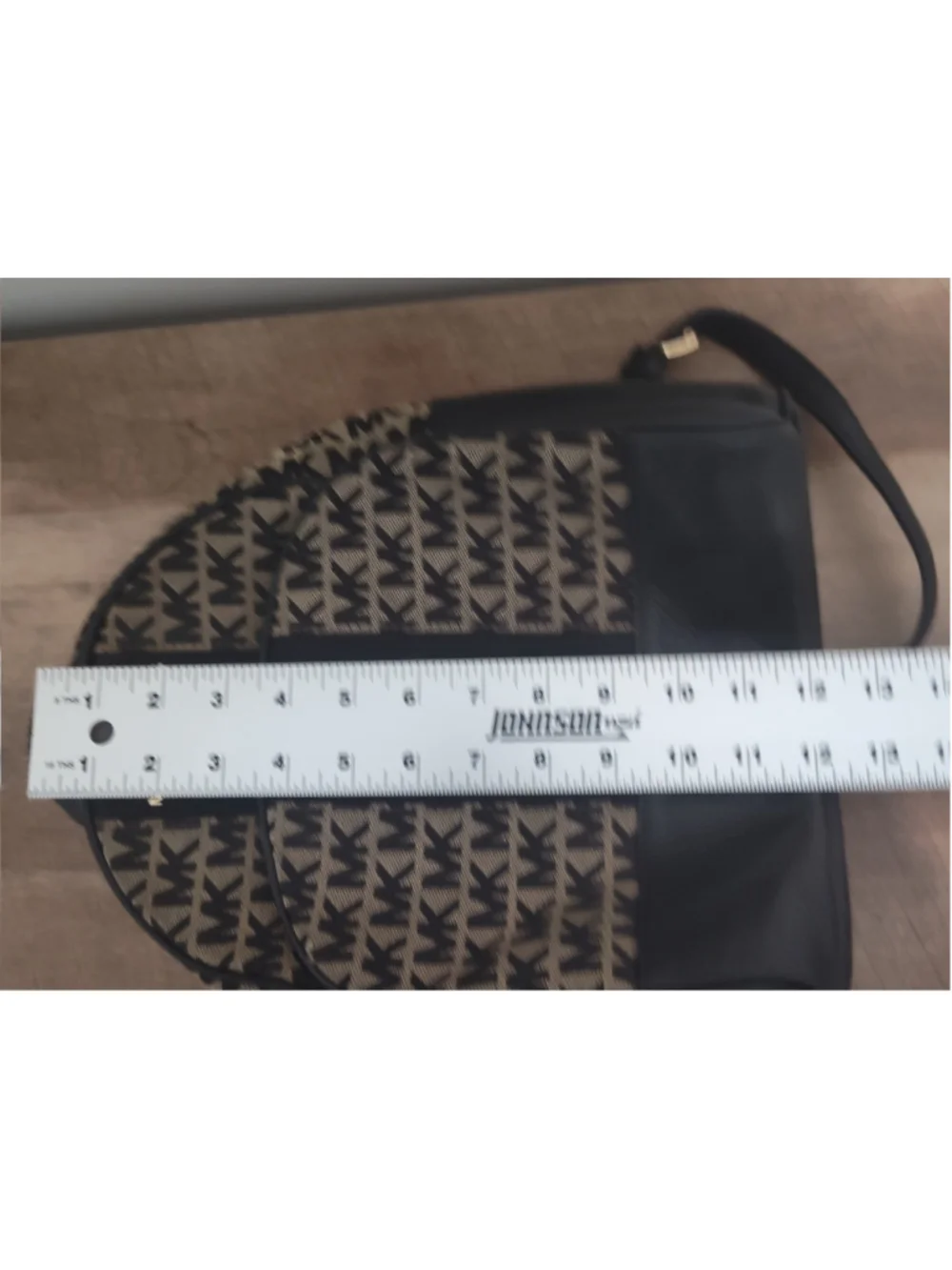 Women's Michael Kors Backpack One Size Black and Beige